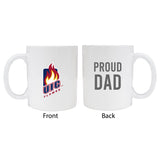University Of Illinois At Chicagoproud Dad White Ceramic Coffee Mug 2-Pack
