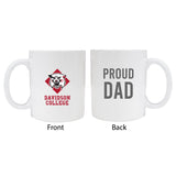 Davidson Collegeproud Dad White Ceramic Coffee Mug 2-Pack