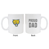 Fort Valley State Universityproud Dad White Ceramic Coffee Mug 2-Pack