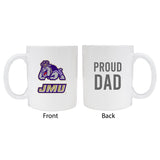 James Madison Dukesproud Dad White Ceramic Coffee Mug 2-Pack