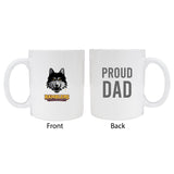 Loyola University Ramblersproud Dad White Ceramic Coffee Mug 2-Pack