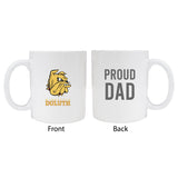 Minnesota Duluth Bulldogsproud Dad White Ceramic Coffee Mug 2-Pack