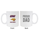 Northern Iowa Panthersproud Dad White Ceramic Coffee Mug 2-Pack