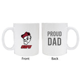Ohio Wesleyan Universityproud Dad White Ceramic Coffee Mug 2-Pack