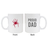 Richmond Spidersproud Dad White Ceramic Coffee Mug 2-Pack