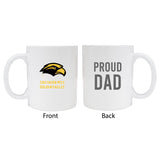 Southern Mississippi Golden Eaglesproud Dad White Ceramic Coffee Mug 2-Pack
