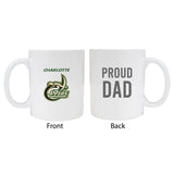 North Carolina Charlotte Forty-Ninersproud Dad White Ceramic Coffee Mug 2-Pack