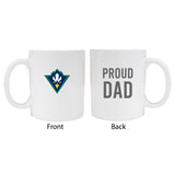North Carolina Wilmington Seahawksproud Dad White Ceramic Coffee Mug 2-Pack