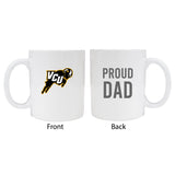 Virginia Commonwealthproud Dad White Ceramic Coffee Mug 2-Pack