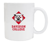 Davidson College White Ceramic Coffee Mug 3-Pack