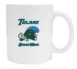 Tulane University Green Wave White Ceramic Coffee Mug 3-Pack