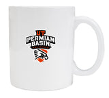 University Of Texas Of The Permian Basin White Ceramic Coffee Mug 3-Pack