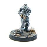 Modiphius Entertainment Ltd Fallout Wasteland Warfare: Enclave-Assault Force - 6 Miniatures, 32Mm Unpainted Quality Resin Figure