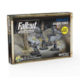 Modiphius Entertainment Ltd Fallout Wasteland Warfare: Enclave-Assault Force - 6 Miniatures, 32Mm Unpainted Quality Resin Figure