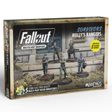 Modiphius Fallout Wasteland Warfare: Survivors: Reilly'S Rangers - 5 Miniatures, 32Mm Unpainted Resin Figures, Capital Wave Rpg