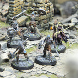 Modiphius: The Elder Scrolls: Call To Arms: Draugr Masters - 5 Figure Resin Expansion, Chapter 4, Unpainted, 32Mm Miniatures Wit