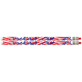 America The Beautiful Motivational Pencils, 12/pkg