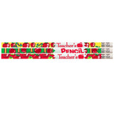 Teachers Pencil Motivational Pencils, 12/pkg