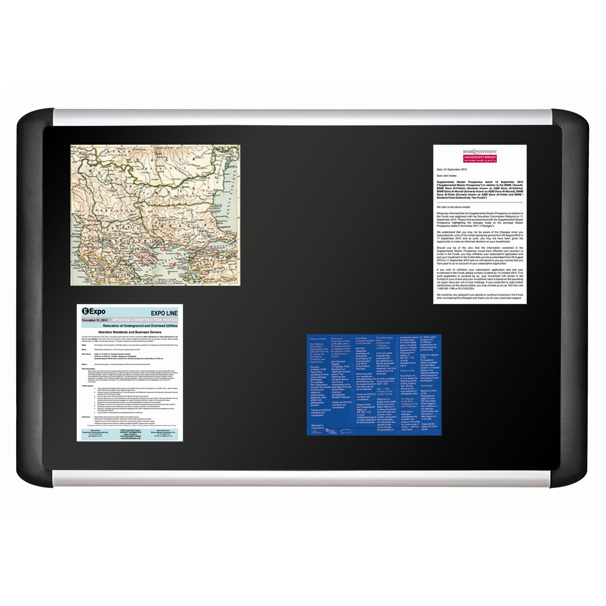 Mvi Soft-Touch Foam Bulletin Board