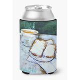 Food Beignet Time Can Or Bottle Beverage Insulator Hugger