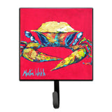 Caroline'S Treasures Mw1050Sh4 Crab Red One Leash Or Key Holder, Small, Multicolor