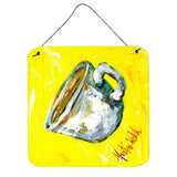 Caroline'S Treasures Coffee Second Cup Aluminum Metal Wall Or Door Hanging Prints, 6 X 6, Multicolor