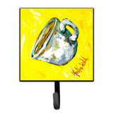 Caroline'S Treasures Mw1056Sh4 Coffee Second Cup Leash Or Key Holder, Small, Multicolor