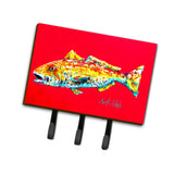 Caroline'S Treasures Mw1084Th68 Fish-Red Fish Alphonso Leash Or Key Holder, Large, Multicolor
