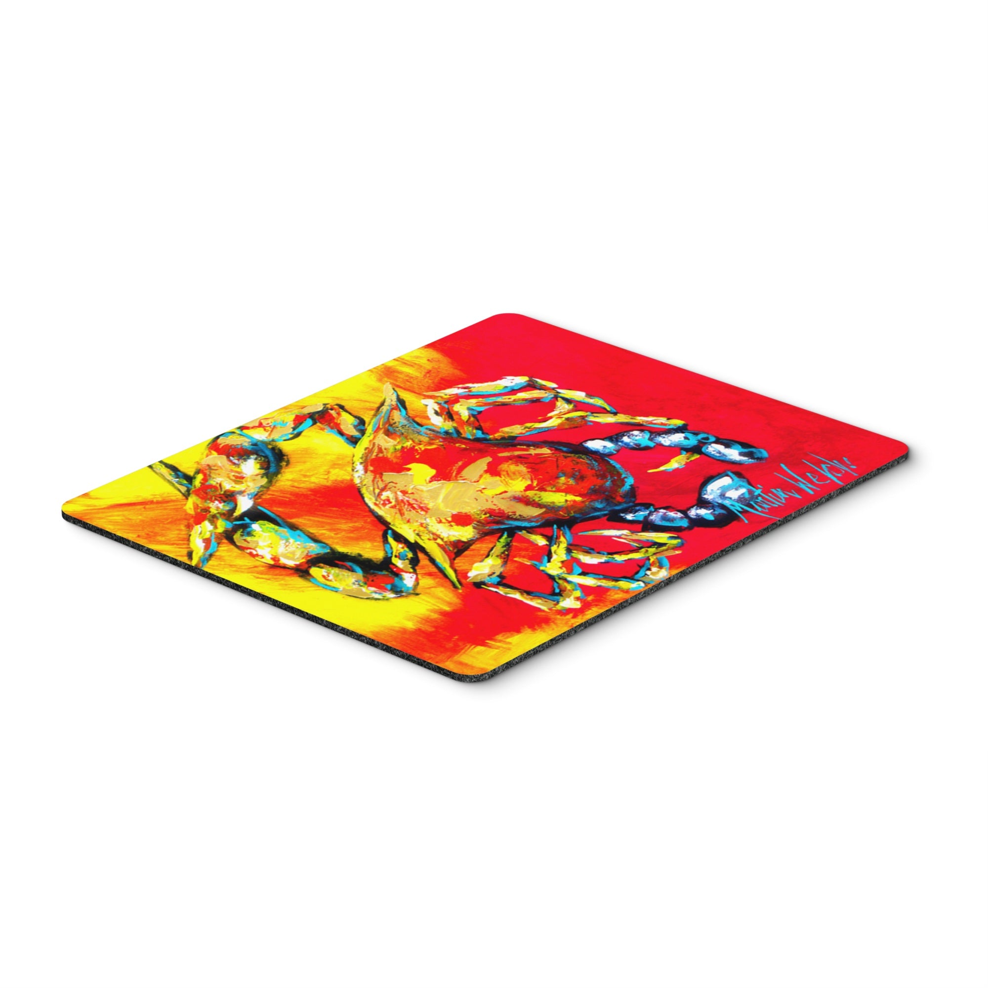 Caroline'S Treasures Crab Hot Dang Mouse Pad/Hot Pad/Trivet (Mw1086Mp)