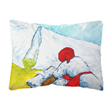 Caroline'S Treasures Mw1090Pw1216 Must Be Monday Canvas Fabric Decorative Pillow, Large, Multicolor