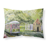 Caroline'S Treasures Mw1091Pillowcase Streetcar Next Stop Audubon Park Moisture Wicking Fabric Standard Pillowcase, Large, Mul