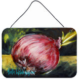 Caroline'S Treasures Vegetables-Onion One-Yun Aluminum Metal Wall Or Door Hanging Prints, 8 X 12