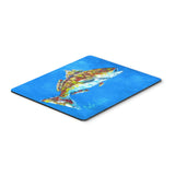 Caroline'S Treasures Fish - Red Fish Seafood Two Mouse Pad/Hot Pad/Trivet (Mw1098Mp)