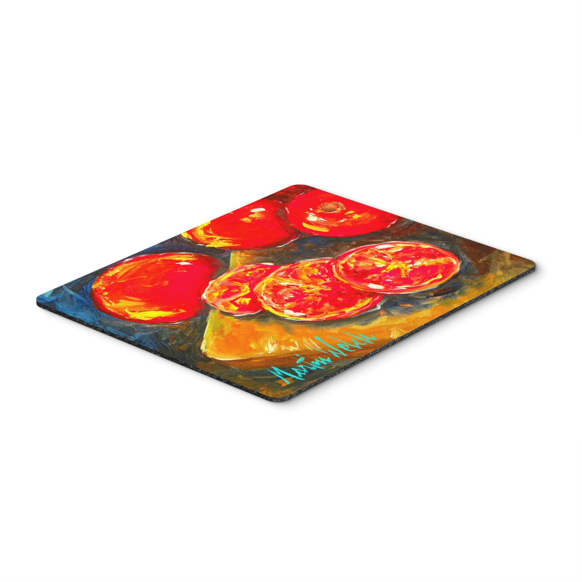 Caroline'S Treasures Vegetables - Tomatoes Slice It Up Mouse Pad/Hot Pad/Trivet (Mw1099Mp)
