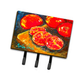 Caroline'S Treasures Mw1099Th68 Vegetables-Tomatoes Slice It Up Leash Or Key Holder, Large, Multicolor