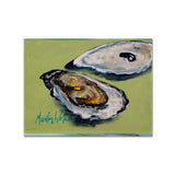 Caroline'S Treasures Mw1102Plmt Oysters Two Shells Fabric Placemat, Multicolor