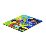Caroline'S Treasures Mardi Gras Throw Me Something Mister Mouse Pad/Hot Pad/Trivet (Mw1108Mp)