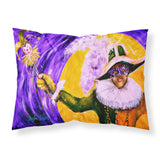 Caroline'S Treasures Mw1109Pillowcase Mardi Gras Hey Mister Moisture Wicking Fabric Standard Pillowcase, Large, Multicolor