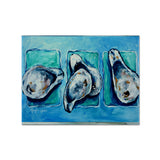 Caroline'S Treasures Mw1110Plmt Oyster + Oyster = Oysters Fabric Placemat, Multicolor