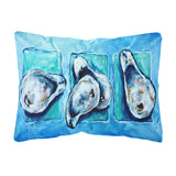 Caroline'S Treasures Oysters Oyster + Oyster = Oysters Canvas Fabric Decorative Pillow, Large, Multicolor