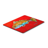Caroline'S Treasures Fish - Red Fish Red Head Mouse Pad/Hot Pad/Trivet (Mw1111Mp)