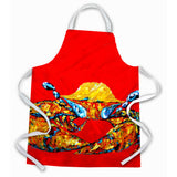 Caroline'S Treasures Mw1115Apron Crab Fat And Sassy Apron, Large, Multicolor