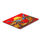 Caroline'S Treasures Crab Fat & Sassy Mouse Pad/Hot Pad/Trivet (Mw1115Mp)