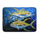 Caroline'S Treasures Fish Tuna Blue Floor Mat, 19 X 27, Multicolor