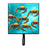 Caroline'S Treasures Mw1140Sh4 Crab Lotta Crabs Leash Or Key Holder, Small, Multicolor