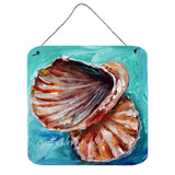 Caroline'S Treasures Shells Not In A Row Wall Or Door Hanging Prints Mw1147Ds66, 6 X 6, Multicolor