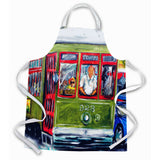 Caroline'S Treasures Mw1152Apron Street Car Apron, Large, Multicolor