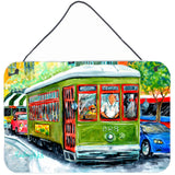 Caroline'S Treasures Street Car Aluminum Metal Wall Or Door Hanging Prints, 8 X 12