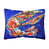 Caroline'S Treasures Mw1155Pw1216 Craw Momma Crawfish Canvas Fabric Decorative Pillow, Large, Multicolor