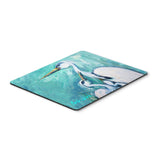 Caroline'S Treasures Mother'S Love White Crane Mouse Pad/Hot Pad/Trivet (Mw1159Mp)
